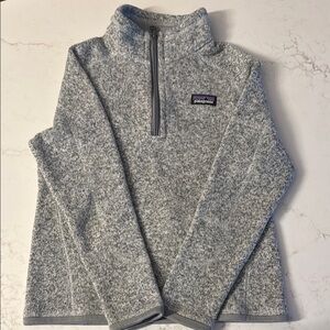 Patagonia Gray zip pullover